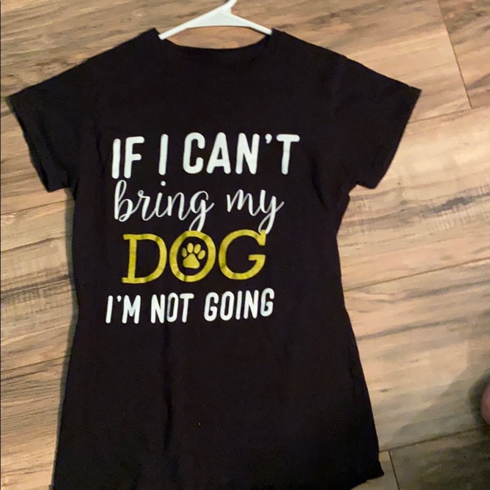 Black tee shirt